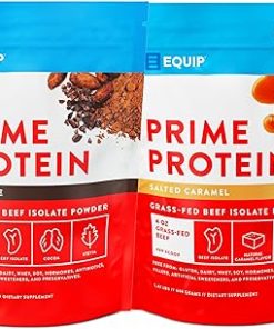 Equip Foods Prime Protein Powder Chocolate & Prime Protein Powder Salted Caramel