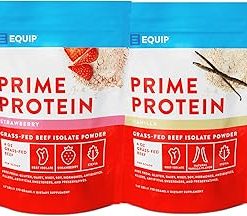 Equip Foods Prime Protein Powder Strawberry & Prime Protein Powder Vanilla