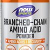 NOW Foods Sports Nutrition- Branched Chain Amino Acid Powder with Leucine