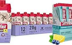 SlimFast Bundle: Intermittent Fasting Electrolytes- Energy Powder Drink Mix