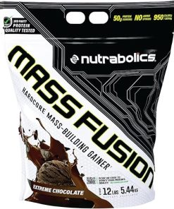 Nutrabolics Mass Fusion (Extreme Chocolate- 12 Ib (29 Servings))