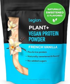 LEGION Plant+ Vegan Protein Powder- Vanilla – Rice and Pea