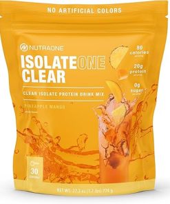 NutraOne Clear Whey Protein Powder Drink Mix- Naturally Flavored