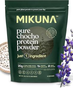 Mikuna Vegan Protein Powder (Unflavored- 15 Servings) – Plant Based Chocho Superfood Protein – Dairy Free Protein Powder Packed with Vitamins