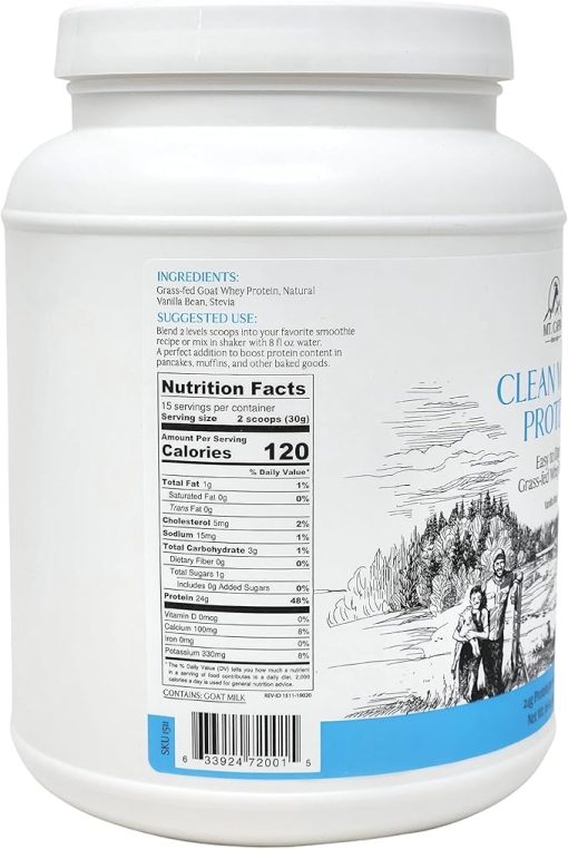 Goat Whey Vanilla Protein + Hot Cocoa Clean Minerals with Collagen - Image 2