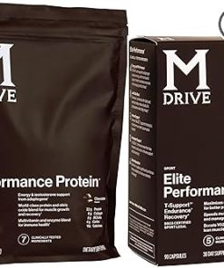 Mdrive Elite Natural Energizing Booster Start Everyday Nutrition & Protein Powder – Supports Immune Health- Energy