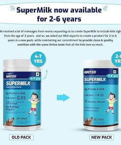 SuperMilk Overall Growth (2-6y)- 6g Protein Powder (Double Chocolate 2