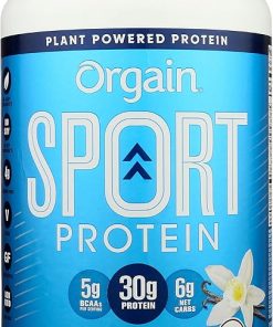 Orgain Sport Plant-Based Protein Powder- Vanilla 2