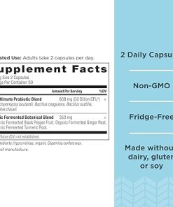 Ancient Nutrition SBO Ultimate Probiotics Capsules- 60 Count + Multi Collagen Protein Powder 2
