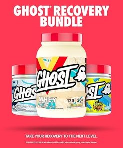 GHOST Bundles – Whey Protein Powder (Cereal Milk)- BCAA Amino Acids (Sour Patch Kids Blue Raspberry) & Hydration Electrolyte Powder (Kiwi Strawberry) 2
