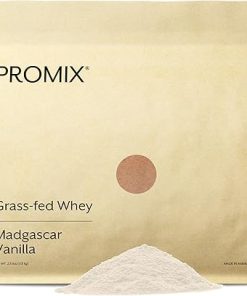 Promix Whey Protein Powder- Vanilla – 2.5lb Bulk – Grass-Fed & 100% All Natural – ­Post Workout Fitness & Nutrition Shakes