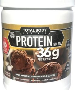 100% Whey Protein Isolate-No Artificial Ingredients-Gluten Free- Lactose Free