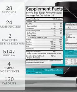 Stellar Labs Whey Protein Powder with BCAA’s & Whey Isolate | Certified Low FODMAP- Non GMO 2