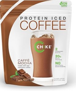 CHIKE Natural Caffe Mocha High Protein Iced Coffee- 20 G Protein