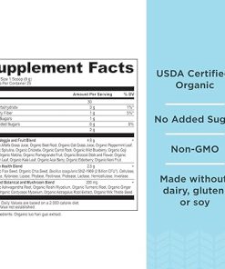 Ancient Nutrition Organic SuperGreens Powder- 25 Servings + Multi Collagen Protein Powder 2