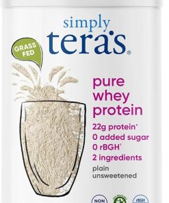 Simply tera’s Pure Whey Protein Powder – Grass Fed Whey Protein Powder- Clean Protein Powder