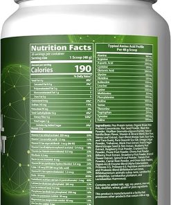 MRM Nutrition Veggie Meal Replacement Protein | Vanilla Bean Flavored | 22g complete plant based protein | Meal on-the 2