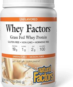 Whey Factors by Natural Factors- Grass Fed Whey Protein Concentrate 2