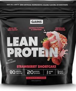 Gains in Bulk Lean Protein (Strawberry Shortcake)