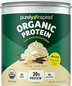 Purely Inspired Plant Based Organic Vegan Protein Powder for Women & Men 22g of Plant Protein Pea & COUNTRY FARMS Super Greens Powder Natural Flavor- 50 Organic Super Foods 2