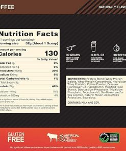 Optimum Nutrition Gold Standard 100% Whey Protein Powder- Coffee 2