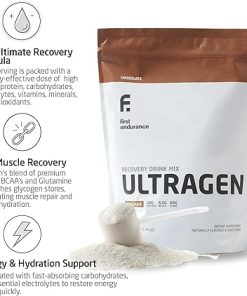 FIRST ENDURANCE Ultragen Workout Recovery Drink Powder- Protein Mix 2