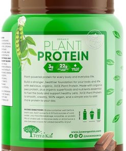 Júce Organic Plant-Based Protein Powder – Chocolate | Premium Organic Protein Blend- Brown Rice 2
