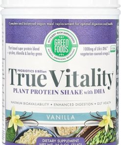 Green Foods True Vitality Plant Protein Shake- Vanilla