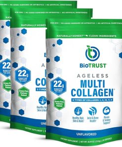 BioTrust Ageless Multi Collagen Peptides Powder – 5 Types (I- II