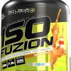 Iso Fuzion 100% Whey Isolate by Scilabs Nutrition | 28g Non Denatured Protein Powder- Salted Caramel Flavor