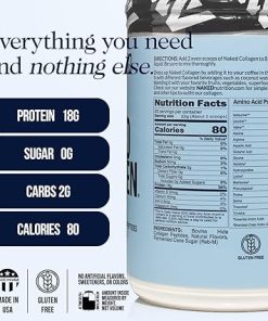 NAKED Vanilla Collagen Peptides Protein Powder- 60 Servings 2