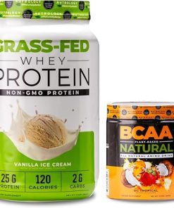Nutrology Grass Fed Whey Protein Powder- Supports Lean Muscle Recovery & Performance