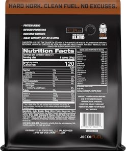 Jocko Fuel Mölk Whey Protein Powder 22g Protein – Low Sugar Monk Fruit Blend – Muscle Recovery & Growth- Packaging May Vary (31 Servings 2