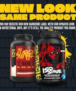 Mutant ISO Surge Whey Protein Isolate Powder Acts Fast to Help Recover- Build Muscle 2