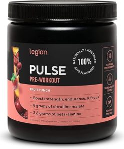 LEGION Pulse Pre Workout Supplement (Fruit Punch) Whey Protein Powder Chocolate – Whey+ Isolate Protein Powder 2