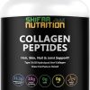 Multi Collagen Protein Powder Type I II III IV V X – Unflavored & Hydrolyzed 16Oz Pure Collagen Peptides Powder – Grass Fed Beef- Wild Fish Marine & USA Eggshell – Whole Body Collagen 3
