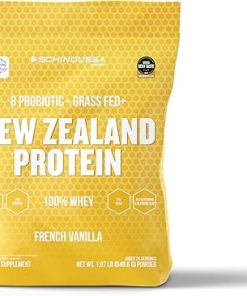 Probiotic Whey Protein Powder | Vanilla | 2 lb | Grass-Fed | New Zealand PROBIOTIC WHEY Isolate French Vanilla | Natural Flavors | 910g | 24 Servings
