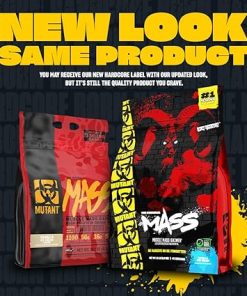 Mutant Mass Weight Gainer Protein Powder – Mass Builder for Bulking and Lean Mass Gainer- The Weight Gainer Men Need to Bulk up – 15 Pound – Triple Chocolate 2