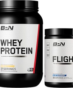 Bare Performance Nutrition BPN Whey Protein & Flight Blue Raspberry Bundle