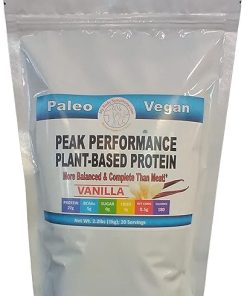 Peak Performance Plant-Based Protein by Body Symphony | Vanilla | Organic Pumpkin Seed Protein | Has 11 Vital Nutrients normally only found in Meat | Vegan- Paleo