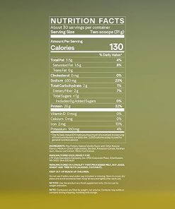 LTH Vital Vegan Protein – Plant-Based Protein Powder – Made from Pea Protein – Supports a Healthy Immune System – Dairy Free & Soy Free – Vanilla- 30 Servings 2