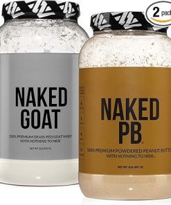 Naked Grass Fed Protein PB Bundle: 2LB Naked Goat and 2LB Naked PB