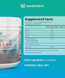 Mannatech Protein Powder- OsoLean (Canister) 12.9 oz 2