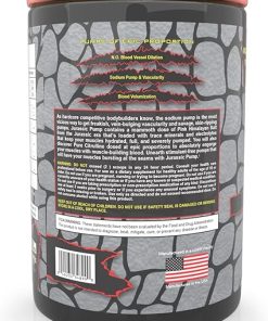Muscle Pump Powder (Berry) – Non-Stimulant Preworkout- Nitric Oxide Booster – 6 Grams Citrulline 2