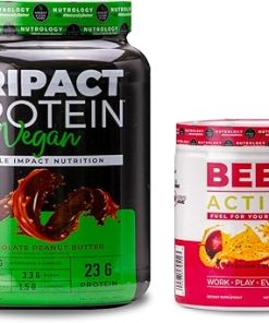 Nutrology TRIPACT Vegan Protein Powder- for Vegan Protein Shakes