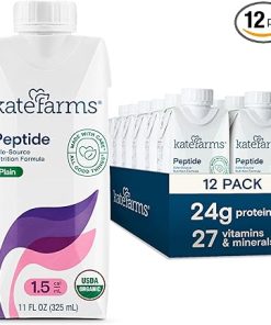 KATE FARMS Organic Vegan Adult Peptide 1.5 Formula- Unflavored Plain