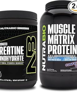 NutraBio Creatine Monohydrate- Unflavored