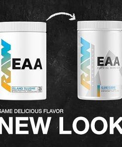 RAW EAA Amino Acids Powder- Island Slushie (25 Servings) – Pre Workout Amino Energy Powder for Strength 2