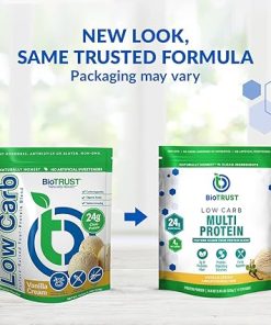 BioTrust Low Carb Protein Powder – Natural and Delicious Whey & Casein Blend from Grass-Fed Hormone Free Cows – Non GMO- Soy Free 2