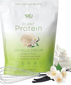 TRU Supplements Plant Based Protein Powder- BCAA